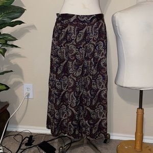 Worthingron Maxi skirt Paisley Vintage